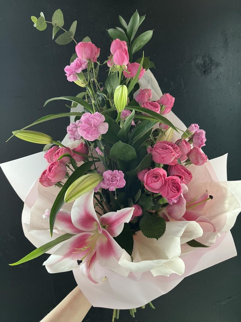 Букет с Жизелью