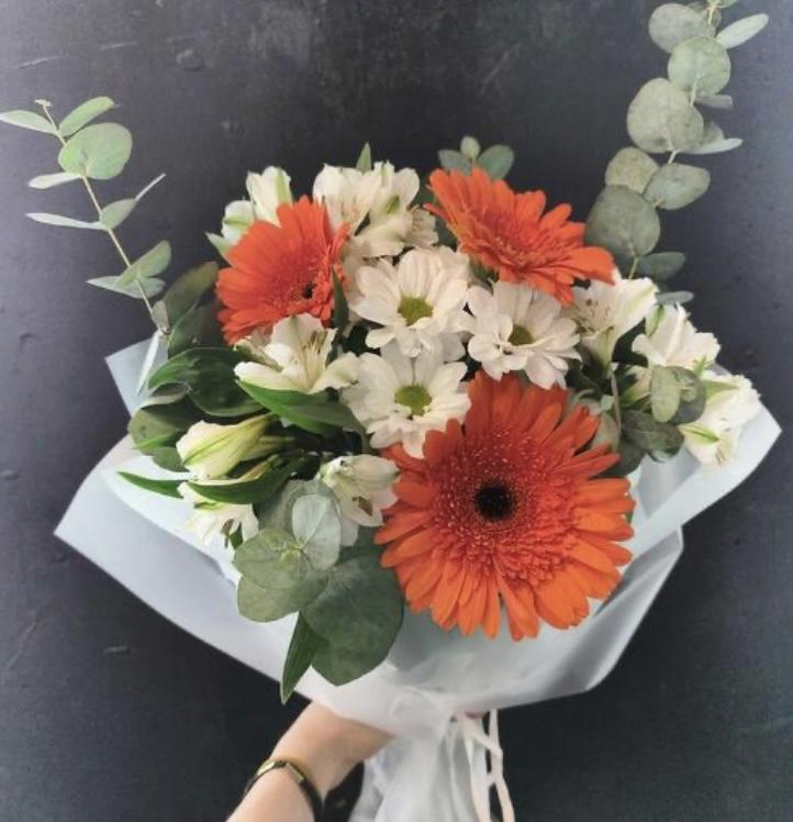 Букет с герберой 